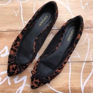 TopShop Pointed Toe Flats Size 38